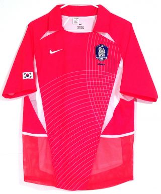 Nike Vtg 2002 2004 South Korea Small Fifa World Cup Pink Soccer Jersey
