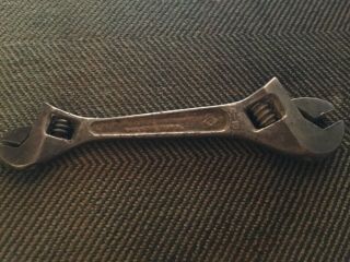 Vintage 6” Double Ended Crescent Cresent Diamond Calk Horseshoe Co Wrench Deluth