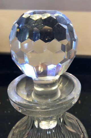 Vintage Waterford crystal decanter. 2