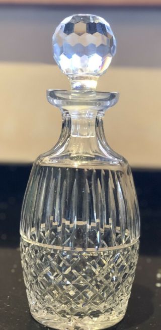 Vintage Waterford crystal decanter. 4