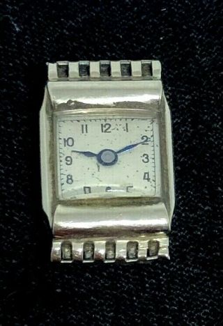 Vintage Signed 14k Solid Yellow Gold Ladies Watch Case Watch Not