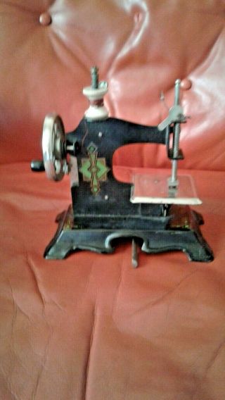 Antique Vintage Childs Toy Sewing Machine