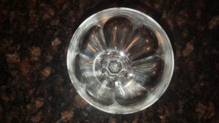 Set of (7) Val St.  Lambert VINTAGE CRYSTAL WINE GLASSES - 