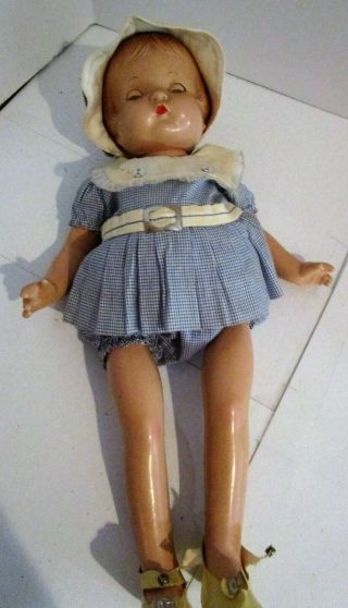 16 " Early Vintage Effanbee Patsy Joan Doll