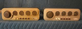 Rare Vintage Pair Acoustical Mfg.  Co.  Ltd.  Type Qc Ii Mono Control Units