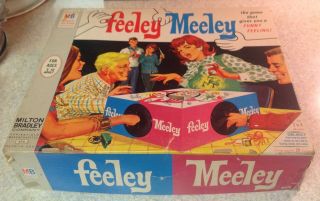 Feeley Meeley Game Vintage 1967 Milton Bradley
