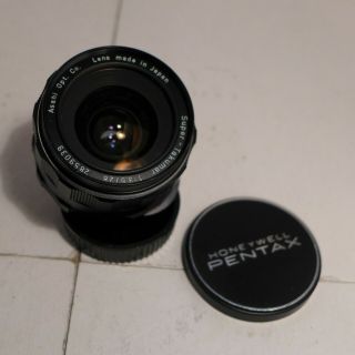 Asahi Pentax - Takumar 1:3.  5 28mm Lens Pentax M42 mount vtg EXC near 1 2