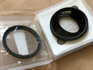 52mm / 58mm Vintage Looks Filter (anamorphic 1.  3x) W Step - Up Ring