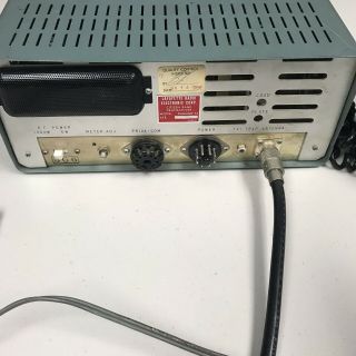 Vintage Lafayette Comstat 25 Ham Radio,  Turner SSB,  2 Transistorized Mic,  Phones 5