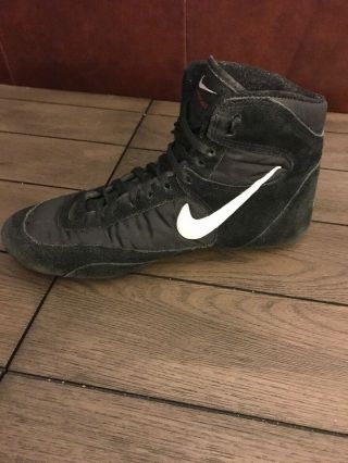 Rare Nike Og Speedsweep Wrestling Shoes Size 9.  5 Fit 9 Vintage