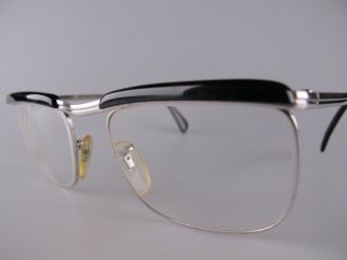 Vintage Böhler River White Gold Filled Eyeglasses Size 52 - 20 135 Germany