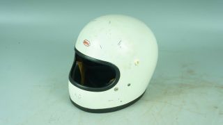 Vintage Bell Star Toptex Helmet / 1970 First Generation / Small Vision Window 2
