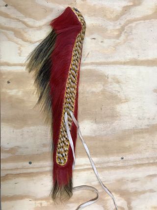 Vintage Native American Deer/porcupine Roach Head Dress