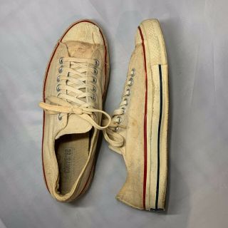 70s/80s Vintage Converse All Star Low Tops Made In Usa Sneakers - Size 9.  5