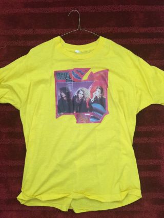 Vtg Bananarama Xl T - Shirt