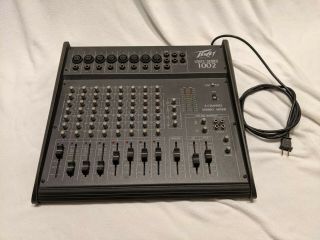 Vintage Peavey Unity Series 1002 8 Channel Stereo Audio Mixer With
