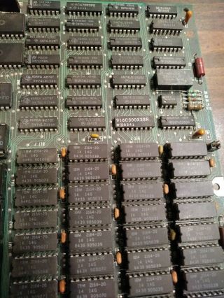 IBM 5150 Vintage Motherboard Model 6135713 64KB - 256KB CPU 7