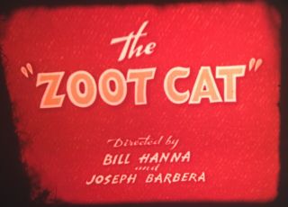 Tom And Jerry 16mm film “ZOOT CAT”” ' 1944 Vintage Cartoon 3