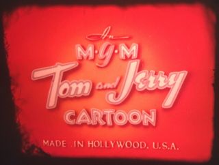 Tom And Jerry 16mm film “ZOOT CAT”” ' 1944 Vintage Cartoon 5
