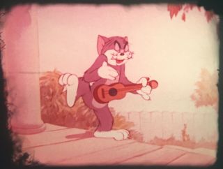 Tom And Jerry 16mm film “ZOOT CAT”” ' 1944 Vintage Cartoon 8