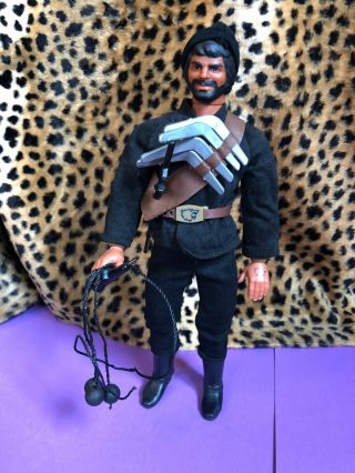 Vintage Mattel The Pack Big Jim Action Figure The Whip Complete Great Shape