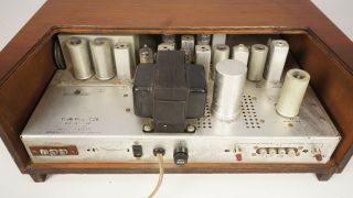 The Fisher Model KM - 60 Stereo FM Radio Vacuum Tube Tuner - Vintage 8