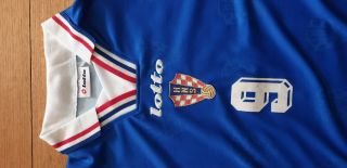1998 Croatia Suker XXL lotto football shirt jersey vintage trikolt world cup 3