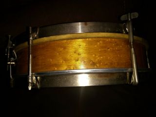 Antique Birdseye Maple Snare Drum 13 ".  Wow Ludwig?