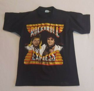 Rare Vintage 80s Rock N Roll Express Crockett Shirt Wrestling Single Stitch