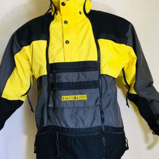 Vintagethe North Face Steep Tech Scott Schmidt Unisex Jacket Sz Medium Yellow