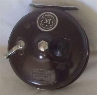 Vintage Ted William V Sear Roebuck Co.  Fly Fishing Reel