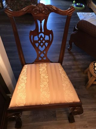 Mahogany Chippendale Dining Chairs