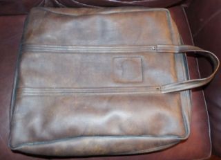 Vintage Apple Ii Computer Leather Carrying Bag Case