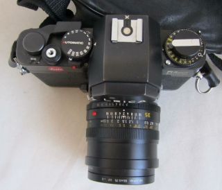 Vintage Leica Leitz R3MOT Electronic 35mm SLR Camera w/Summicron Lens & Case 2