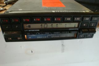 Mercedes Vintage Becker Grand Prix Be0780 Radio Cassette Player