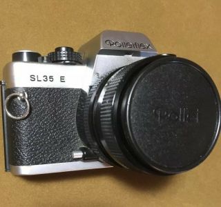 Vtg Rolleiflex Sl 35 E Camera,  Lenses