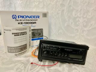 Pioneer Ke - 1303qr Tuner Radio Cassette Car Stereo Vintage