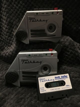 Vintage Home Alone 2 Deluxe Talkboy Tape Player Recorder Tiger Electronics 1993