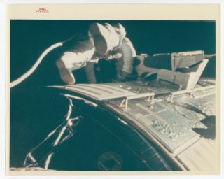 Al Worden Transearth Eva Apollo 15 Vintage Nasa Numbered Glossy Photo