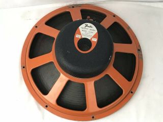 Vintage Fender Jbl D140f 15” Speaker Showman Bassman Rare Orange Frame