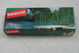 Tasco 22eb 20x - 60x 60mm Zoom Shooting Range Spotting Scope With Tripod Vintage