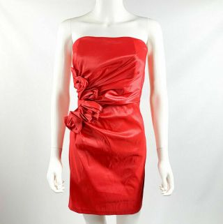 Gunne Sax By Jessica Mcclintock Vintage 80s Red Prom Dress Bridesmaid Sz 7
