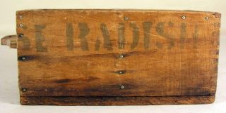Antique Wooden Pine Bee Lining Or Hunting Box Apiary Beekeeping W Glass Window 4