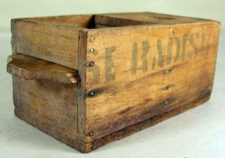 Antique Wooden Pine Bee Lining Or Hunting Box Apiary Beekeeping W Glass Window 5