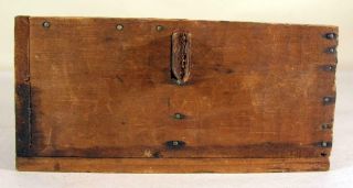 Antique Wooden Pine Bee Lining Or Hunting Box Apiary Beekeeping W Glass Window 8