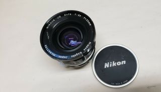 Vintage Nikon Nikkor Ud Kogaku 3.  5 20mm Lens