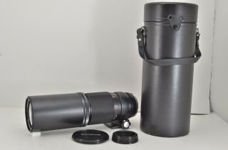 " Rare " Olympus Om - System Zuiko Auto - T 400mm F6.  3 Mf Lens For Om Mount 190522e