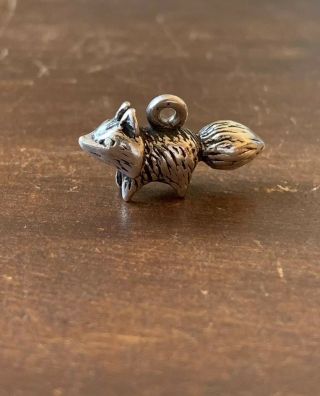 James Avery Retired And Rare Fox Charm Sterling Silver