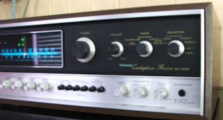 Vintage 1971 Pioneer Qx - 8000 Quadraphonic / Stereo Receiver In Walnut Case