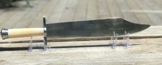 Large Vintage Texas Bowie Knife 19 "